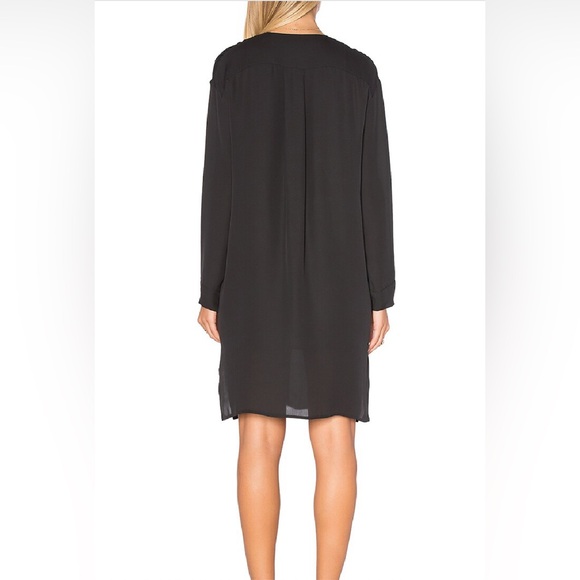 NWOT Vince 100% Silk Pintuck Tunic Dress - Picture 2 of 11